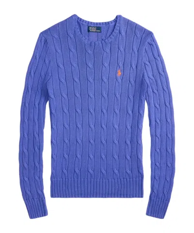 Polo Ralph Lauren Cable-knit Sweater In Blue