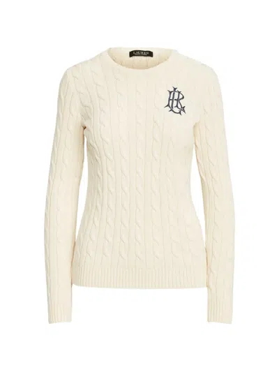 Polo Ralph Lauren Cable-knit Sweater In Neutral