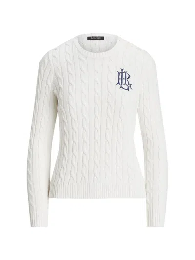 Polo Ralph Lauren Cable-knit Sweater In White