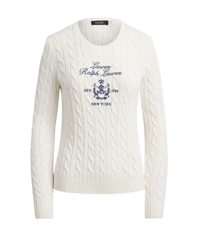 Polo Ralph Lauren Cable-knit Sweater In Multi