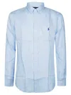 Polo Ralph Lauren Shirt Collared Long Sleeves In Blue