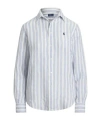 Polo Ralph Lauren Shirts Light Blue In White