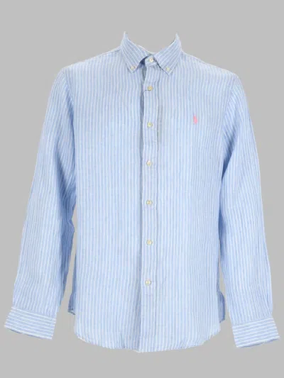 Polo Ralph Lauren Camicia In Lino In Multi
