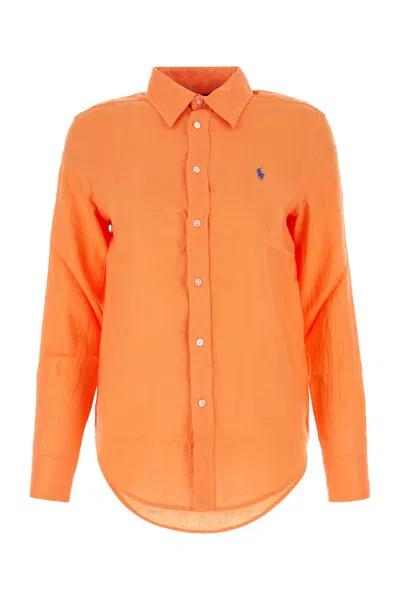 Polo Ralph Lauren Camicia-s Nd  Female In Orange