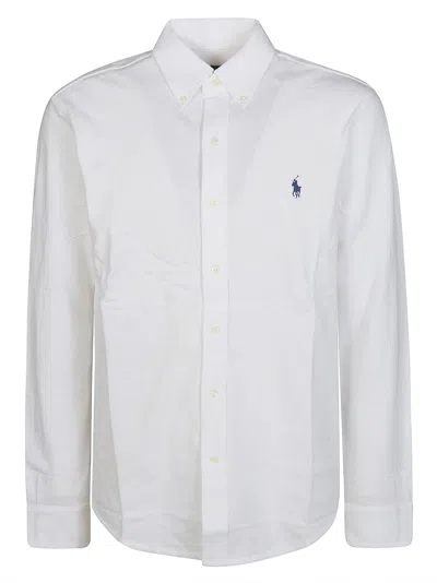 Polo Ralph Lauren Camicia Mesh In White