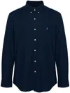 Polo Ralph Lauren Core Replen Stretch Cotton Shirt In Blue