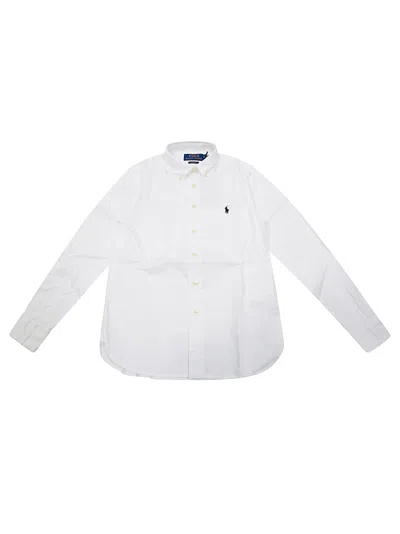 Polo Ralph Lauren Camicia Pinpoint In White