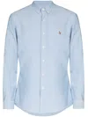 Polo Ralph Lauren "oxford Custom" Shirt In Blue
