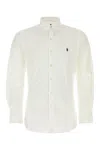 Polo Ralph Lauren Camicia In Cotone Bianco Uomo