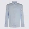 Polo Ralph Lauren Polo Pony-embroidered Cotton Shirt In Blue