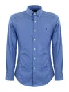 POLO RALPH LAUREN COTTON SHIRT WITH LOGO