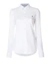 Polo Ralph Lauren Button-down Oxford White Shirt In White
