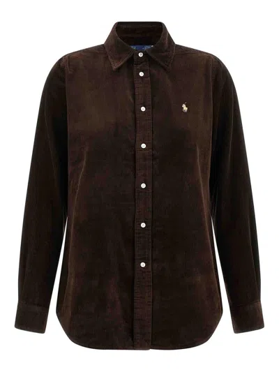 POLO RALPH LAUREN VELVET SHIRT