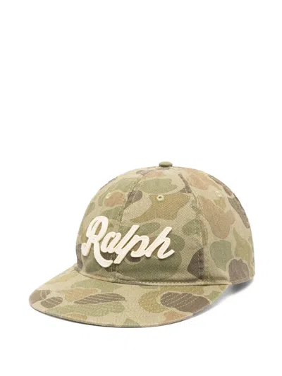 Polo Ralph Lauren Camo Herringbone Cap In Multi