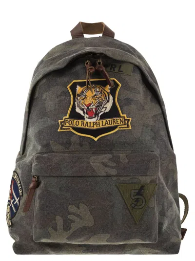 Polo Ralph Lauren Camouflage-print Backpack In Multi