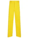 Polo Ralph Lauren Canary Yellow Full-length Pants With Flat Front Design