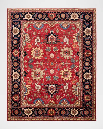 Polo Ralph Lauren Canterbury Hand Knotted Rug In Garnet