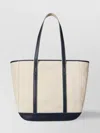 Polo Ralph Lauren Canvas And Leather Shoulder Bag