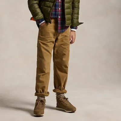 Polo Ralph Lauren Kids' Canvas Carpenter Pant In Cliffdrive