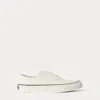 Polo Ralph Lauren Canvas Sneaker In Deckwash White