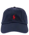 Polo Ralph Lauren Blue Baseball Cap With Logo Embroidery In Cotton Man In Blue