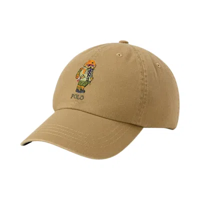Pre-owned Polo Ralph Lauren Cap 'desert Khaki' | Tan | Men's Size Onesize
