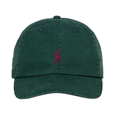 Pre-owned Polo Ralph Lauren Cap 'moss' | Green | Men's Size Onesize