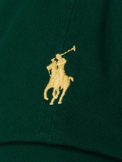 Polo Ralph Lauren Cap With Logo In Green