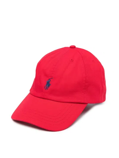 Polo Ralph Lauren Cappello Accessori "clsc Cap" In Red