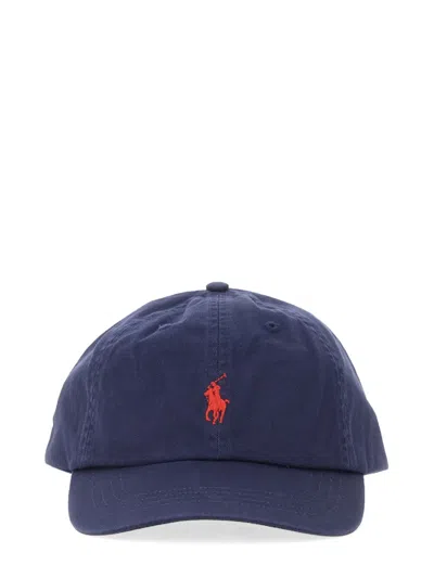 Polo Ralph Lauren Cappello Da Baseball Con Logo In Blue