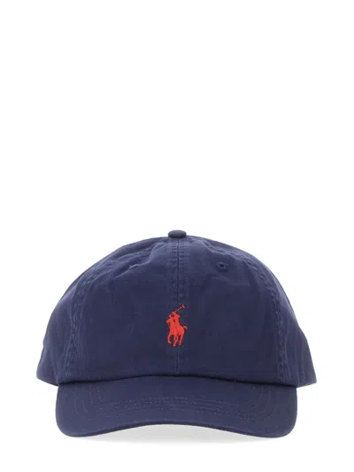 Polo Ralph Lauren Cappello Da Baseball Con Logo In Blue
