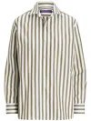 Polo Ralph Lauren Oversize Fit Linen Shirt In White