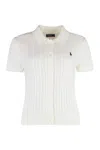 Polo Ralph Lauren Logo Detail Cotton Cardigan