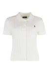 Polo Ralph Lauren Logo Detail Cotton Cardigan