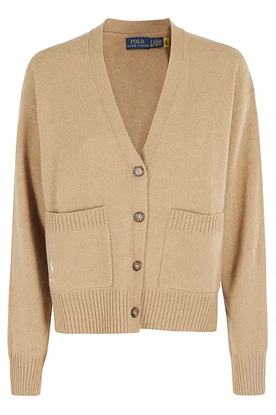 Polo Ralph Lauren Cardigan In Brown