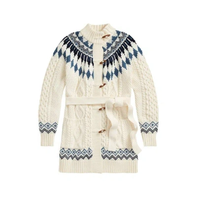 Polo Ralph Lauren Wool-blend Cardigan In White