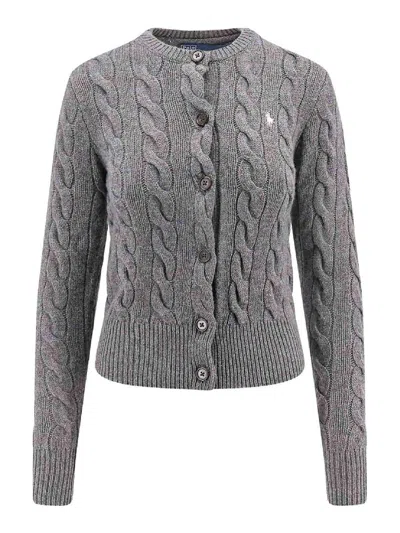 POLO RALPH LAUREN CARDIGAN IN WOOL AND CASHMERE