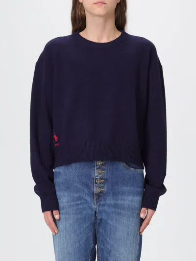 Polo Ralph Lauren Wool-blend Crew-neck Sweater In Black