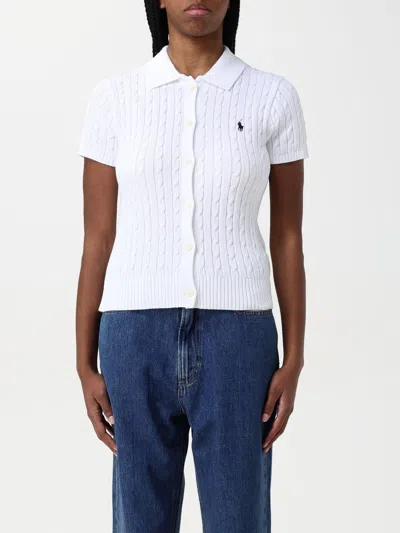 Polo Ralph Lauren Cardigan  Woman Colour White
