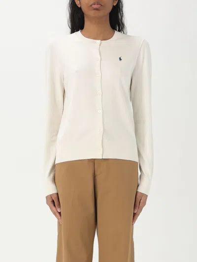Polo Ralph Lauren Cardigan  Woman Colour White In Weiss