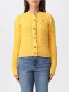 Polo Ralph Lauren Cardigan  Woman Color Yellow