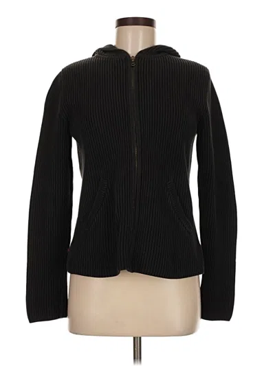 Pre-owned Polo Ralph Lauren Cardigan Sweater In Black