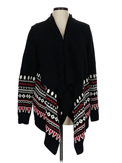 Pre-owned Polo Ralph Lauren Cardigan Sweater In Black