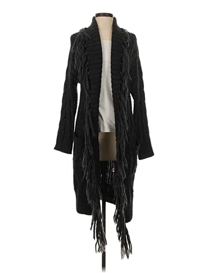 Pre-owned Polo Ralph Lauren Cardigan Sweater In Black