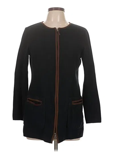 Pre-owned Polo Ralph Lauren Cardigan Sweater In Black