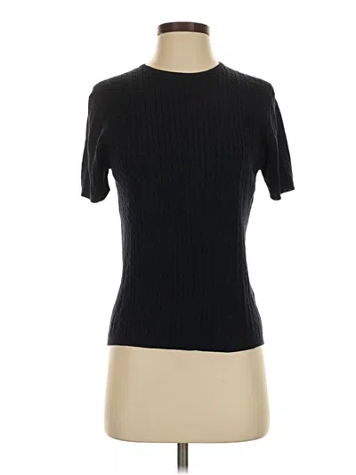Pre-owned Polo Ralph Lauren Cardigan Sweater In Black