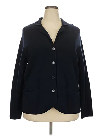 Pre-owned Polo Ralph Lauren Cardigan Sweater In Black