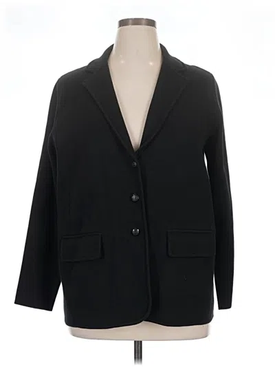 Pre-owned Polo Ralph Lauren Cardigan Sweater In Black