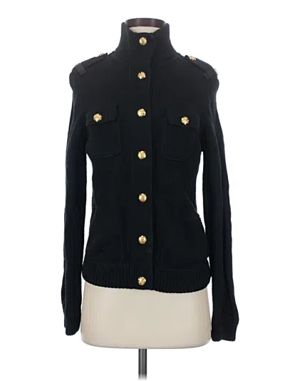 Pre-owned Polo Ralph Lauren Cardigan Sweater In Black