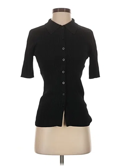 Pre-owned Polo Ralph Lauren Cardigan Sweater In Black
